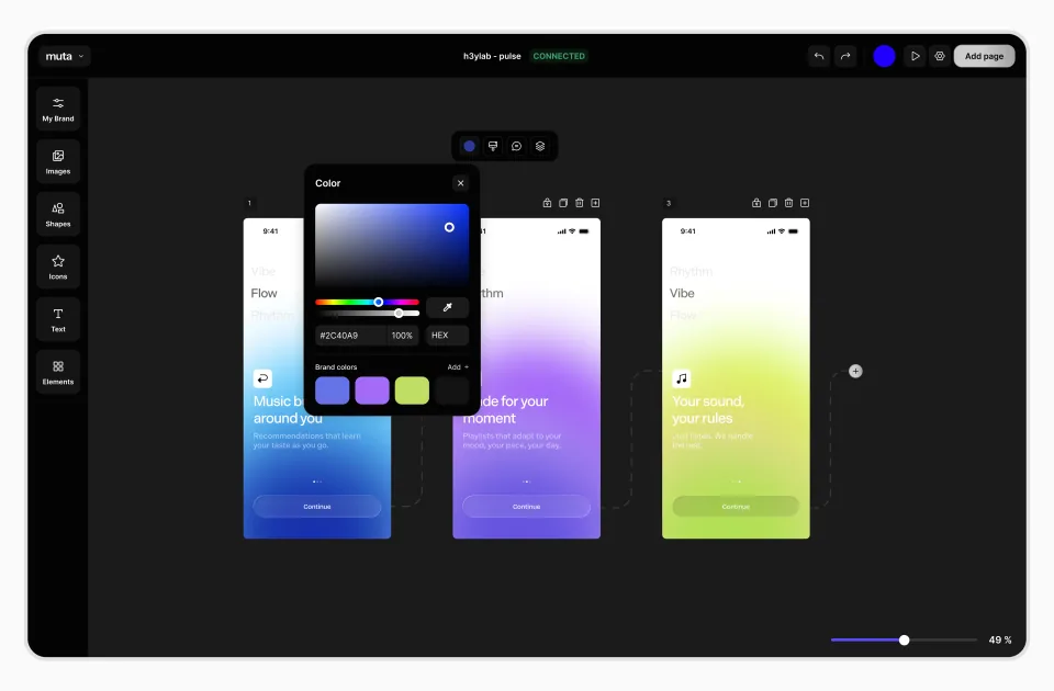 muta — No Code Onboarding · #10