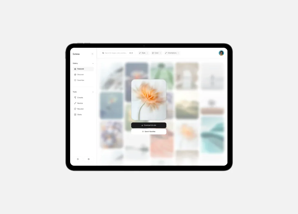 Lensa — AI Curated Images · #5