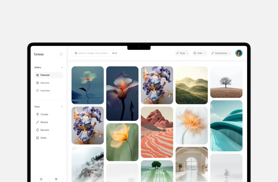 Lensa — AI Curated Images · #2