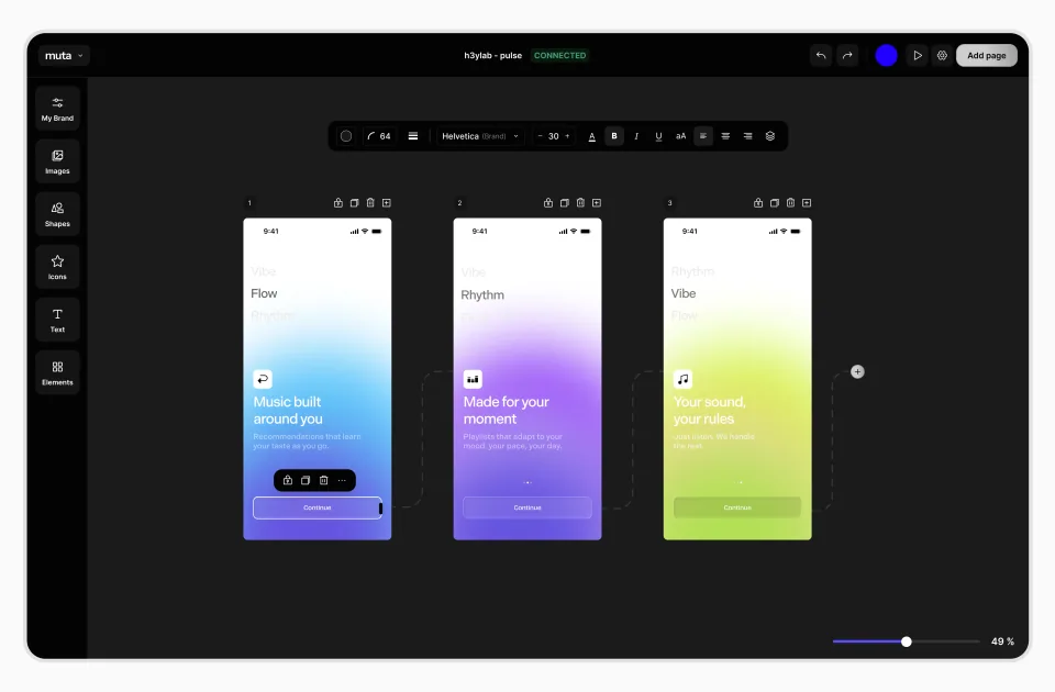 muta — No Code Onboarding · #11