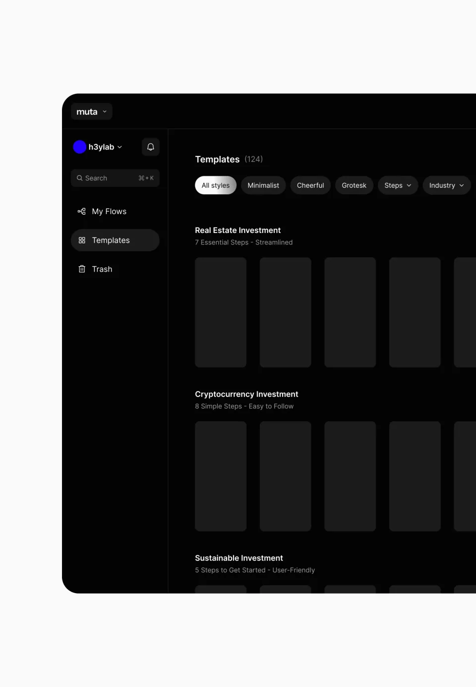 muta — No Code Onboarding · #6